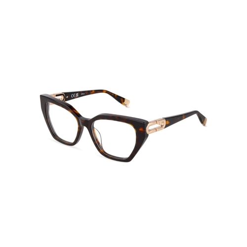 Óculos de Grau Furla VFUA94 540706 Acetato Marrom Mesclado