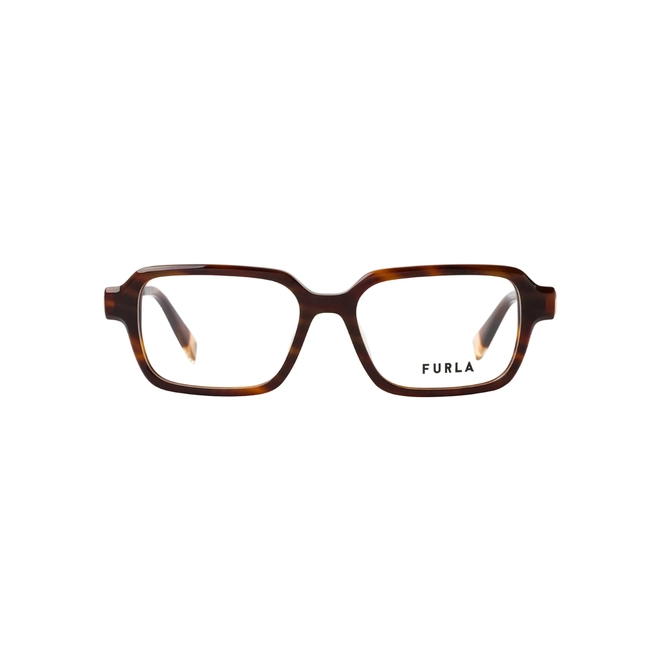Óculos de Grau Furla VFUB04 520C10 Acetato Marrom Mesclado 2