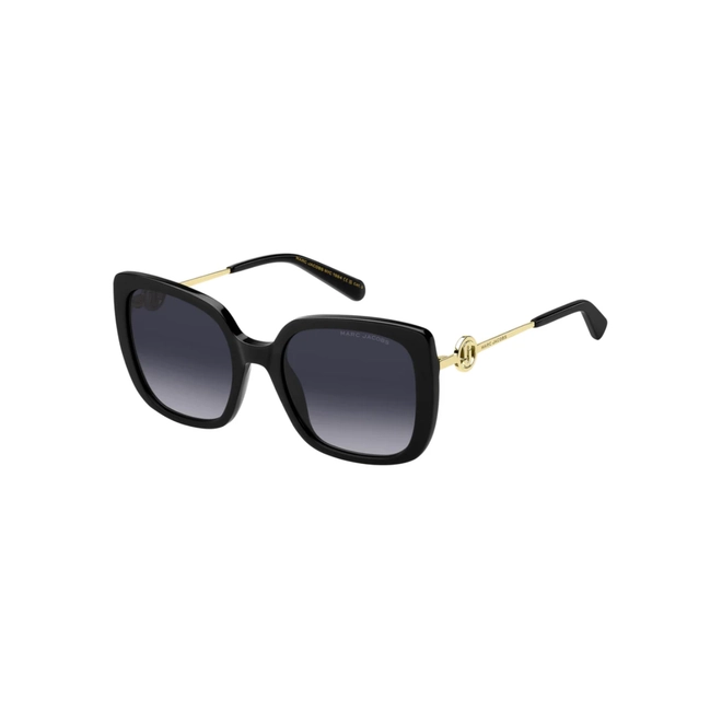 Óculos de Sol Marc Jacobs MARC 727/S 807 559O S Acetato Preto com lentes na cor Cinza Escuro 1