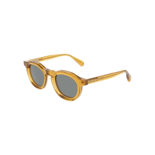 Óculos de Sol Paul Smith PS26602S 261 48 Acetato Amarelo Transparente com lentes na cor Cinza