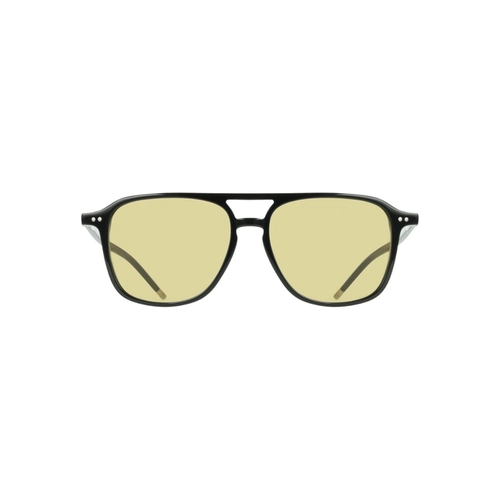 Óculos de Sol Paul Smith PS26603S 001 57 Acetato Preto com lentes na cor Castanho