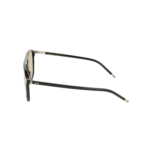 Óculos de Sol Paul Smith PS26603S 001 57 Acetato Preto com lentes na cor Castanho