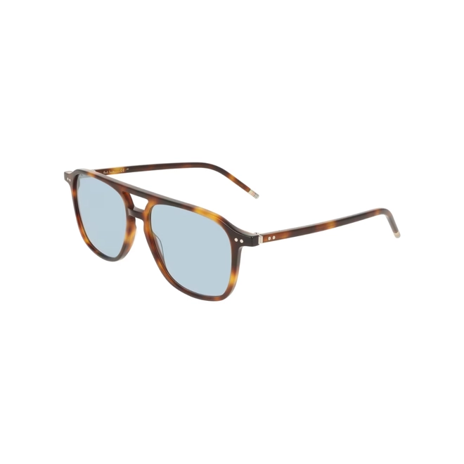 Óculos de Sol Paul Smith PS26603S 214 57 Acetato Marrom Mesclado com lentes na cor Azul 1