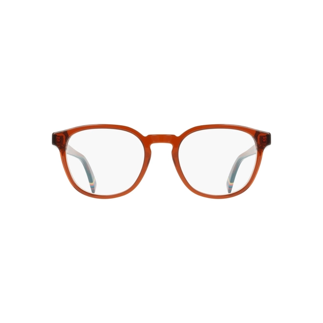 Óculos de Grau Paul Smith PS26605 207 55 Acetato Marrom Transparente 2