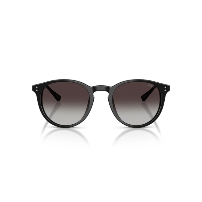 Óculos de Sol Polo Ralph Lauren 0PH4239U 50018G50 Acetato Preto Polido com lentes na cor Cinza Degradê 2