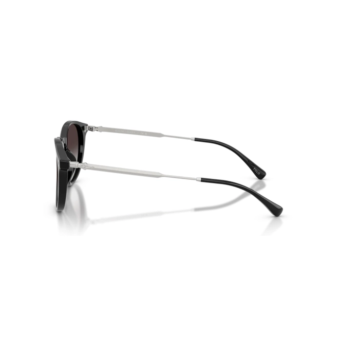 Óculos de Sol Polo Ralph Lauren 0PH4239U 50018G50 Acetato Preto Polido com lentes na cor Cinza Degradê 3