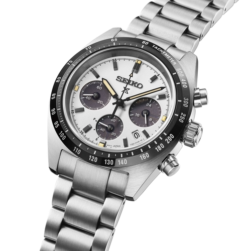 Relógio Seiko Prospex Speedtimer Cronógrafo Solar - SSC961B1 B1SX Branco