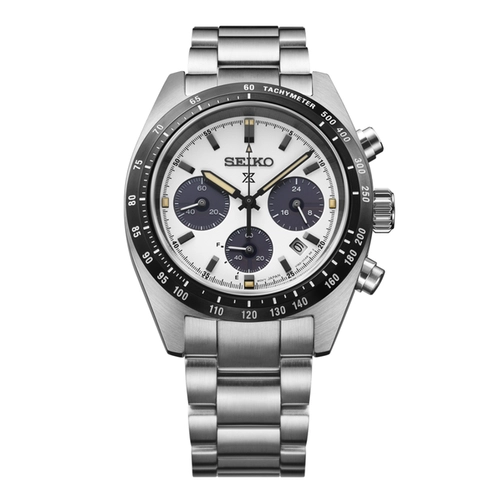 Relógio Seiko Prospex Speedtimer Cronógrafo Solar - SSC961B1 B1SX Branco