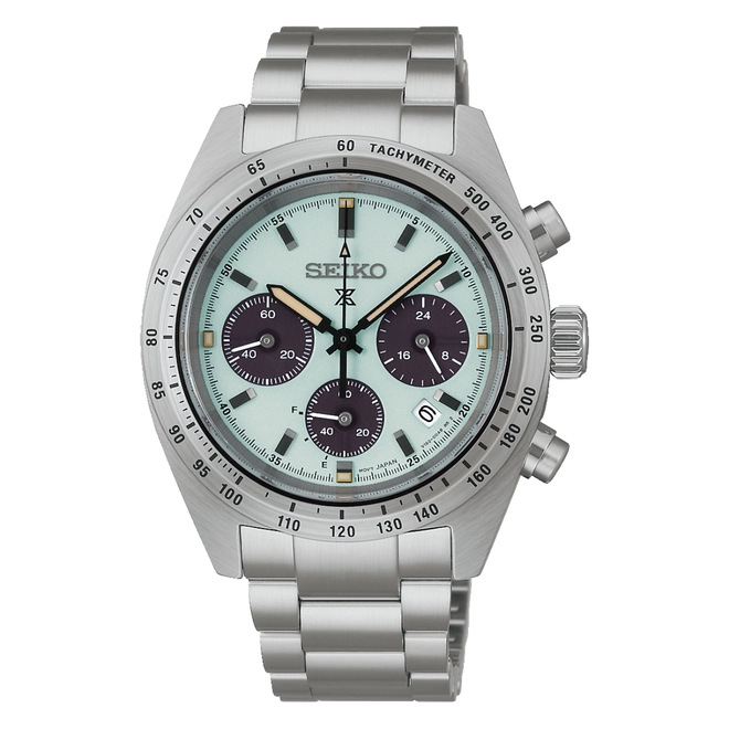 Relógio Seiko Prospex Speedtimer Cronógrafo Solar - SSC965B1 A1SX Verde 1