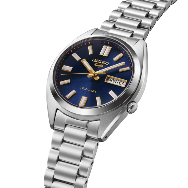 Relógio Seiko 5 Sports SNXS Automático - SRPL55B1 D1SX Azul 2