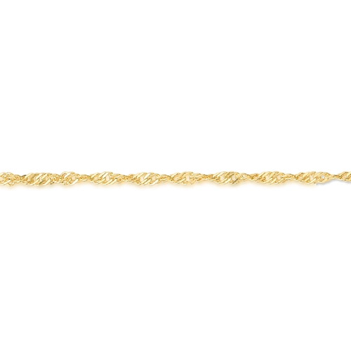 Corrente malha Singatura ouro 18k polida 50CM