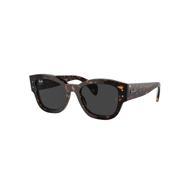 Óculos de Sol Ray-Ban Jorge 0RB7681S 902/4852 Acetato Marrom Mesclado com lentes na cor Preto Polarizado 1