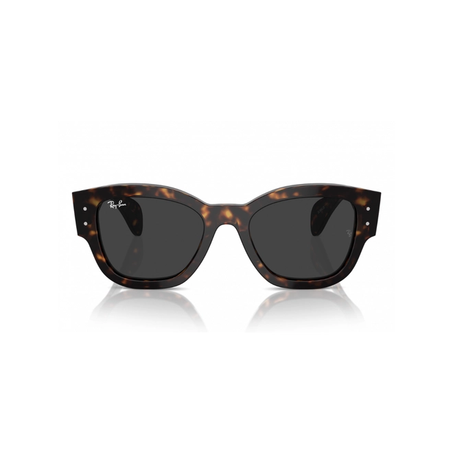 Óculos de Sol Ray-Ban Jorge 0RB7681S 902/4852 Acetato Marrom Mesclado com lentes na cor Preto Polarizado 2