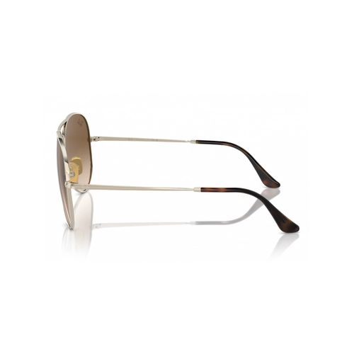Óculos de Sol Ray-Ban Aviator II Titanium 0RB8089 926551 Titânio Dourado com lentes na cor Marrom