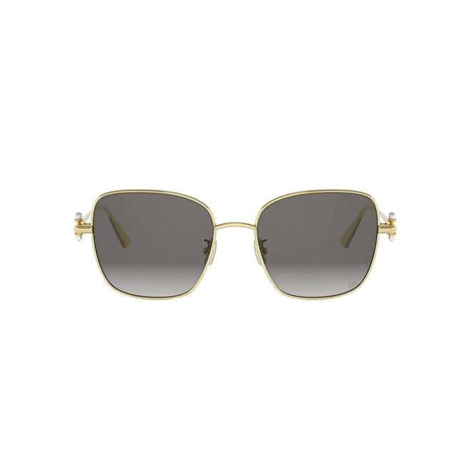 Óculos de Sol Christian Dior DiorTribales S1U CD40234U_5510B Metal Dourado com lentes na cor Cinza Degradê 2