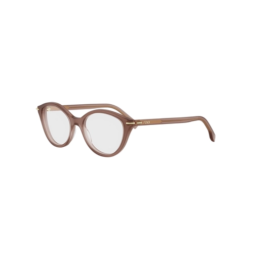 Óculos de Grau Fendi Selleria FE50154I_53045 Acetato Marrom