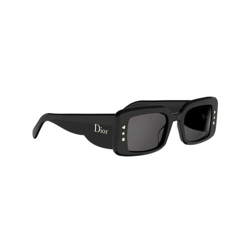 Óculos de Sol Christian Dior DiorLuckyCharms S1I CD40255I_5101A Acetato Preto com lentes na cor Cinza