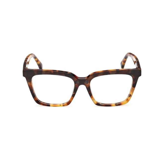 Óculos de Grau MaxMara MM5213_52052 Acetato Marrom Mesclado com Clip-On na cor Marrom 2