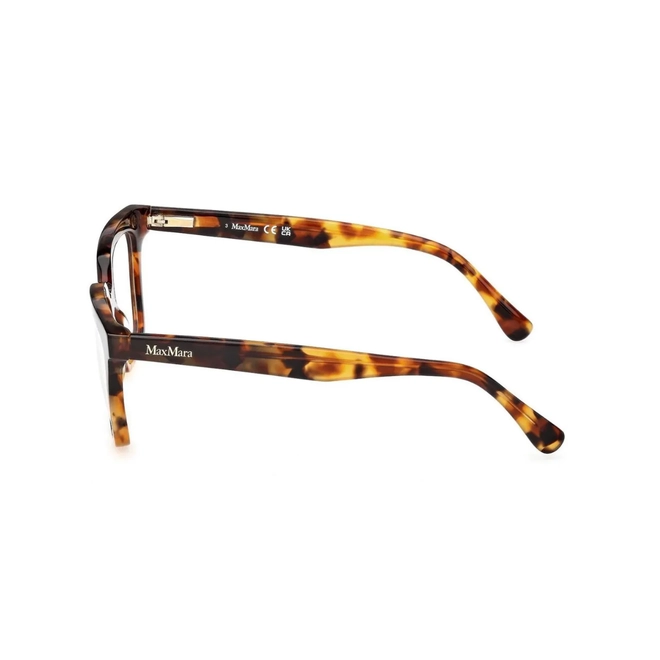 Óculos de Grau MaxMara MM5213_52052 Acetato Marrom Mesclado com Clip-On na cor Marrom 3