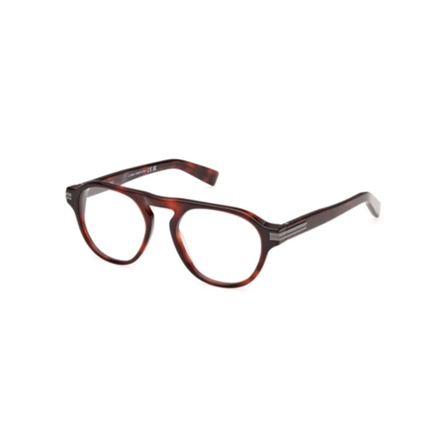 Óculos de Grau Ermenegildo Zegna EZ5281_51054 Acetato Vermelho Mesclado