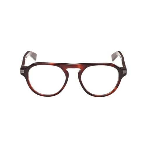 Óculos de Grau Ermenegildo Zegna EZ5281_51054 Acetato Vermelho Mesclado