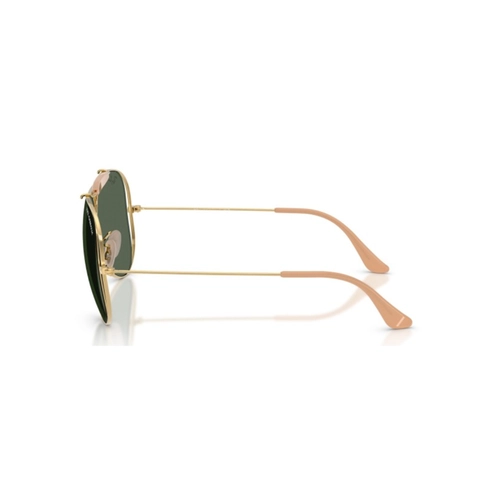 Óculos de Sol Ray-Ban X Dolce & Gabbana 0RB3138M 001/7154 Metal Dourado com lentes na cor Verde Escuro