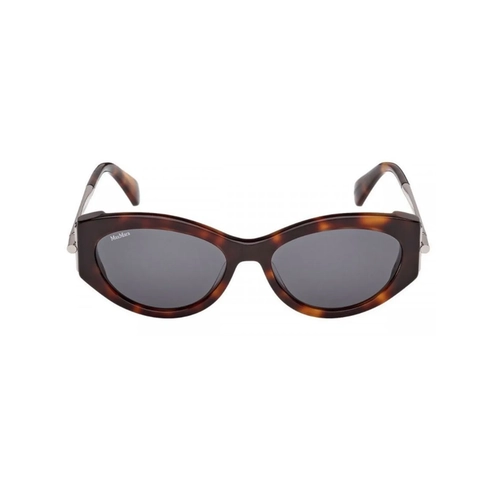 Óculos de Sol Maxmara MM0167_5452A Acetato Marrom Mesclado com lentes na cor Fumê