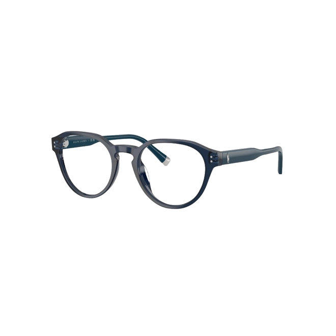 Óculos de Grau Polo Ralph Lauren 0PH2304U 5955 50 Acetato Azul Polido 1
