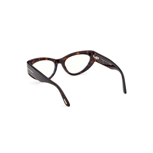 Óculos de Grau Tom Ford FT6134-B_55052 Acetato Marrom Mesclado