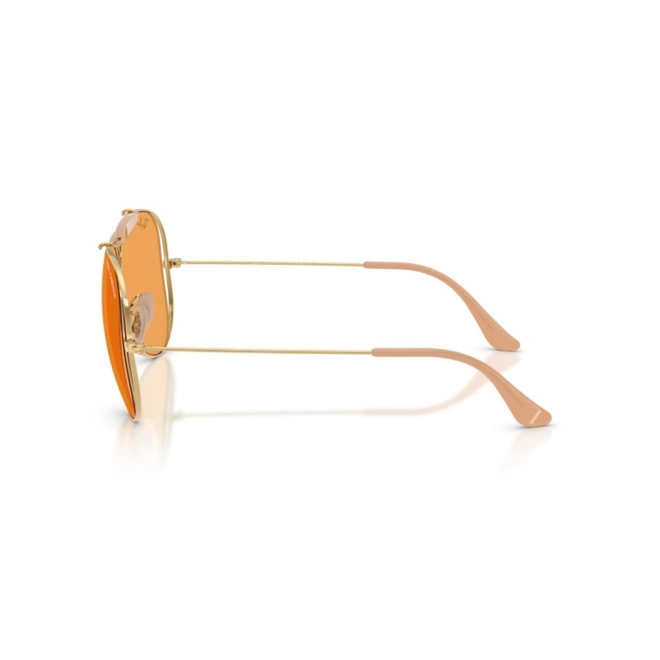 Óculos de Sol Ray-Ban X Dolce & Gabbana 0RB3138M 001/7 54 Metal Dourado com lentes na cor Laranja 4