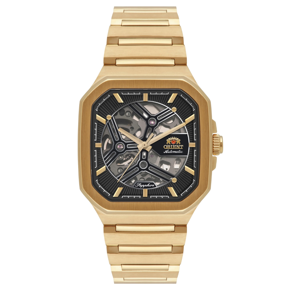 Relógio Orient Skeleton Automático - NH7GG008 G1KX - Relógio