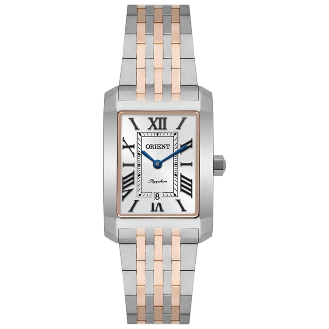 Relógio Orient Eternal Tank Feminino - LTSS1021 B3SR Bicolor 1