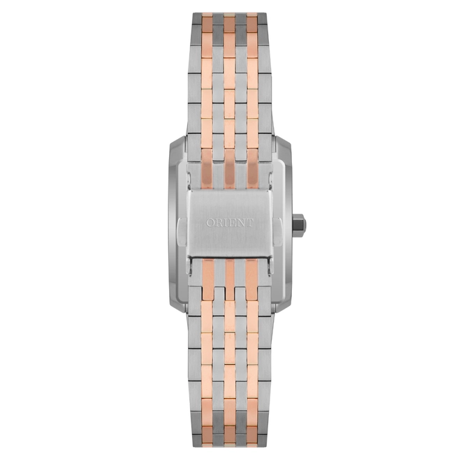Relógio Orient Eternal Tank Feminino - LTSS1021 B3SR Bicolor 3