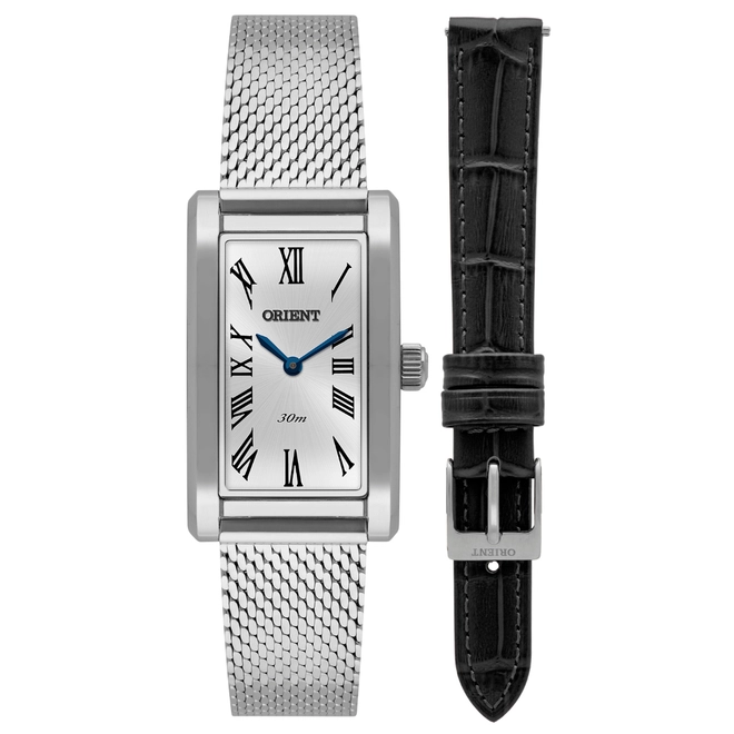 Relógio Orient Eternal Tank Feminino - LBSS0098 S3SX Branco 1