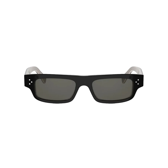 Óculos de Sol Celine CL40337U_5203A Acetato Preto com lentes na cor Fumê 2