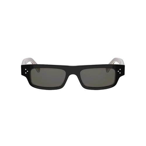 Óculos de Sol Celine CL40337U_5203A Acetato Preto com lentes na cor Fumê