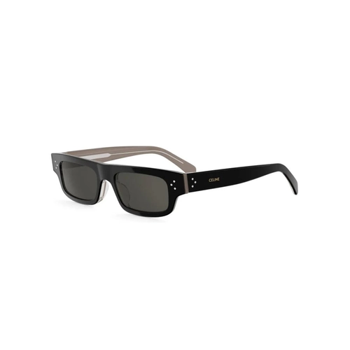 Óculos de Sol Celine CL40337U_5203A Acetato Preto com lentes na cor Fumê