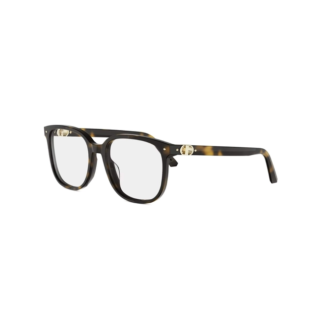 Óculos de Grau Christian Dior Petit CDO S2I CD50142I_54052 Acetato Marrom Mesclado 1