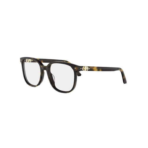 Óculos de Grau Christian Dior Petit CDO S2I CD50142I_54052 Acetato Marrom Mesclado