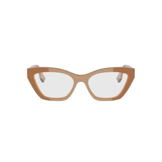 Óculos de Grau Fendi FE50067I_54042 Acetato Laranja 2