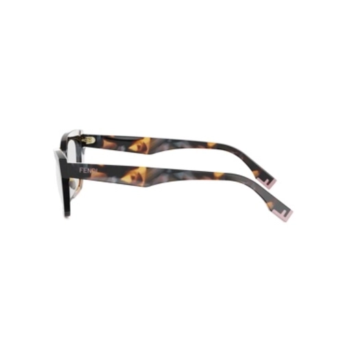 Óculos de Grau Fendi FE50067I_54055 Acetato Marrom Mesclado