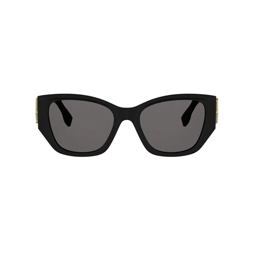 Óculos de Sol Fendi FE40220I_5401A Acetato Preto com lentes na cor Cinza