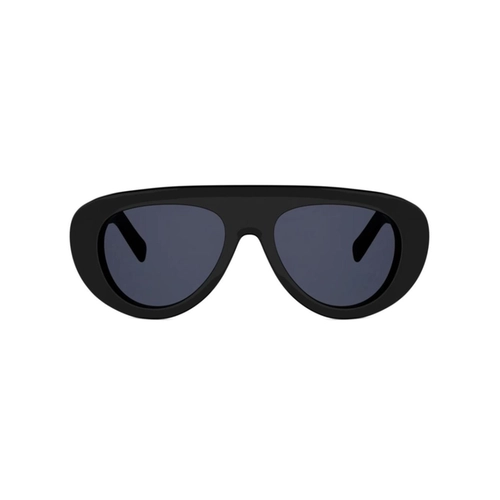 Óculos de Sol Celine Triomphe CL40340U_5701V Acetato Preto com lentes na cor Azul