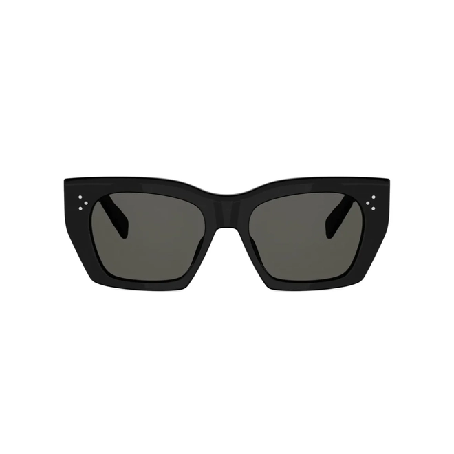 Óculos de Sol Celine CL40342I_5301A Acetato Preto com lentes na cor Cinza 2