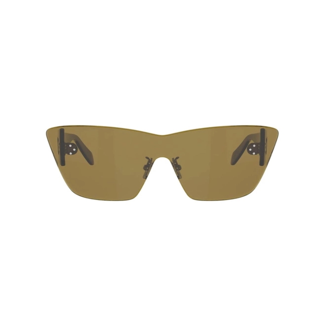 Óculos de Sol Celine Sundown Shade CL40351U_0057E Acetato Marrom com lentes na cor Marrom 2