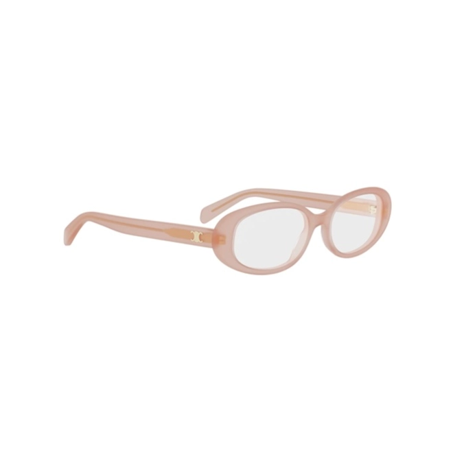 Óculos de Grau Celine CL50180I_54044 Acetato Rosa Transparente 3