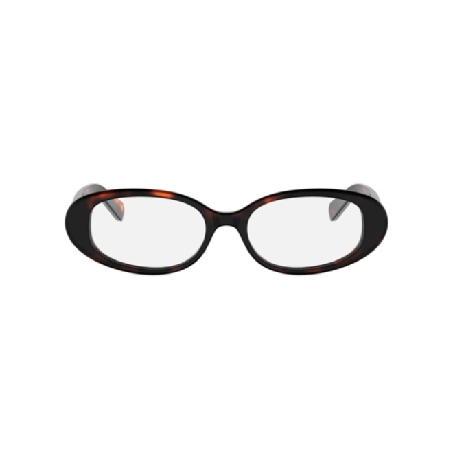 Óculos de Grau Celine CL50180I_54052 Acetato Marrom Mesclado 2
