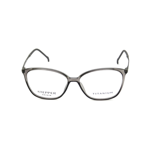 Óculos de Grau Stepper SI-30200 F200 54 TX5 Cinza Transparente