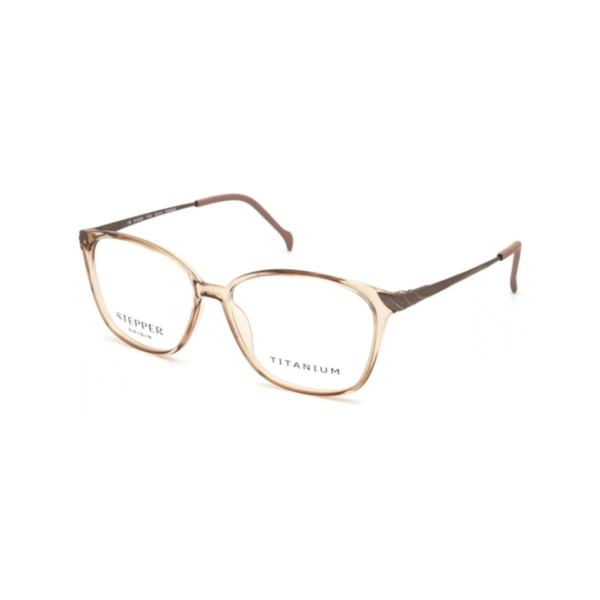 Óculos de Grau Stepper SI-30232 F100 53 TX5 Bege Transparente 1