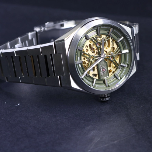 Relógio Orient Skeleton Automático Masculino - NH7SS005 E1SX Verde